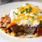 Slow Cooker Shepherds Pie Recipe with Guinness #ASpicyPerspective #irish #slowcooker #crockpot