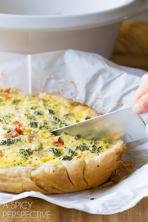 Slow Cooker Easy Quiche Recipe A Spicy Perspective