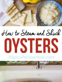 How to Shuck Oysters (And Steam Oysters, and throw an Oyster Shucking Party, and...) #oysters #howto