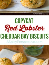 Better Than Red Lobster Cheddar Bay Biscuits on ASpicyPerspective.com