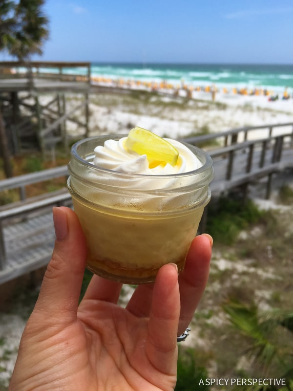 Key Lime Pie in Sandestin, Florida - Travel Tips and Vacation Giveaway! #Sandestin #SouthWalton #travel #beach