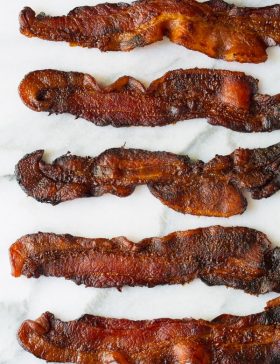 Coke soaked Bacon on ASpicyPerspective.com