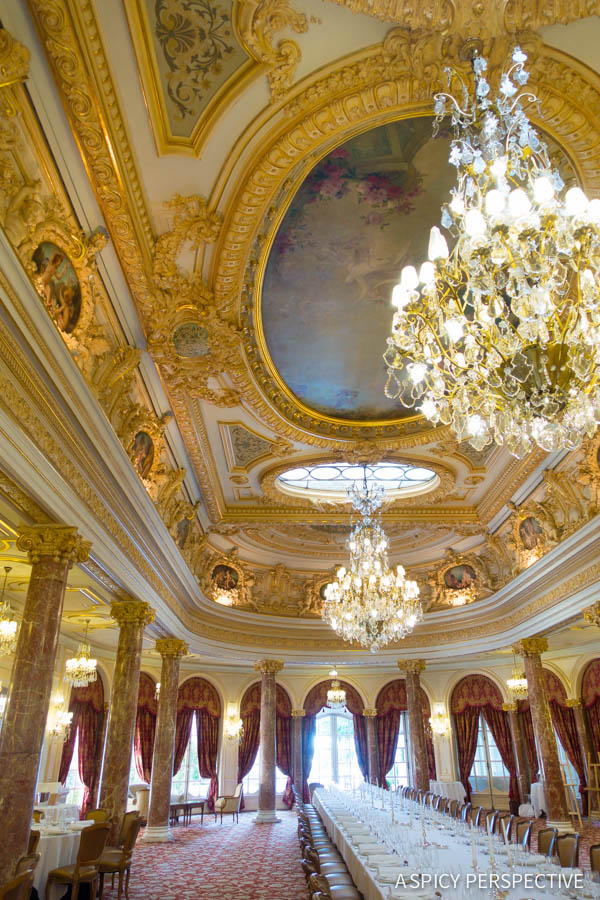 Hotel Hermitage Dining - Monte Carlo Monaco on ASpicyPerspective.com #travel #frenchriviera #cotedazur
