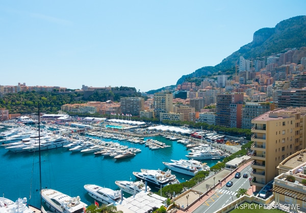 View From Hôtel Hermitage in Monte Carlo Monaco