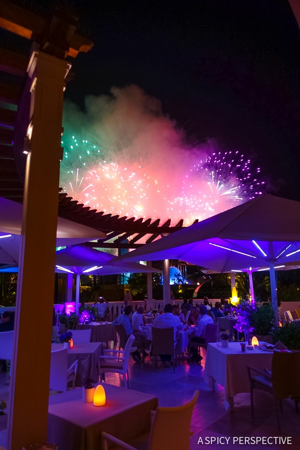 Fireworks Over Monte Carlo Monaco on ASpicyPerspective.com #travel #frenchriviera #cotedazur