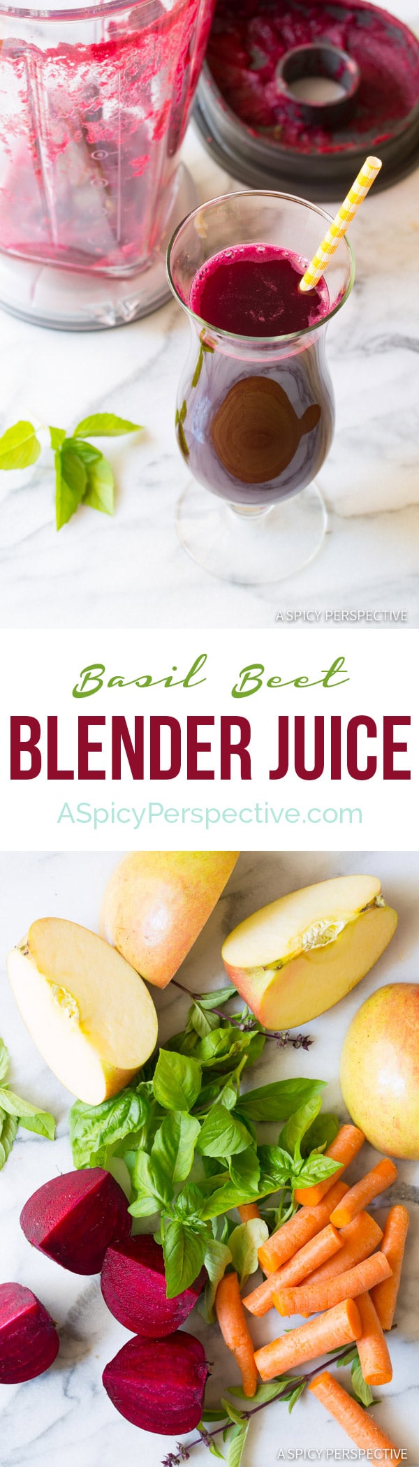 basil beet juice recipe