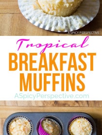 Tropical Breakfast Muffins - 96