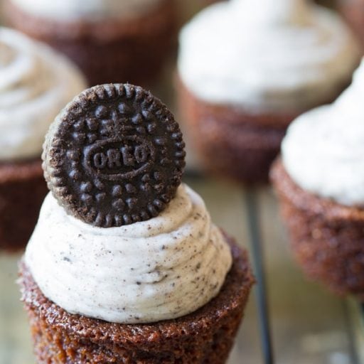 Brownie Bites with Oreo Frosting A Spicy Perspective