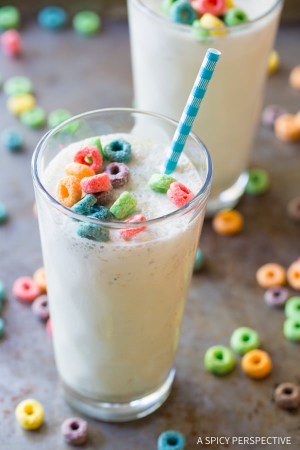 Milk and Cereal Smoothie A Spicy Perspective