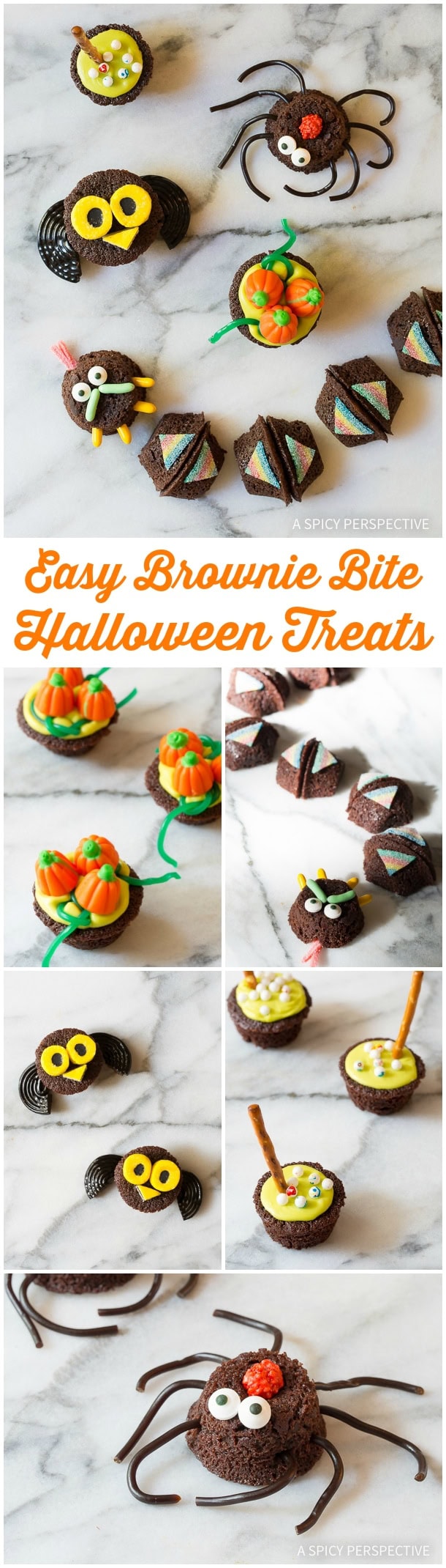 5 Easy Halloween Treats Made with Brownie Bites - 96