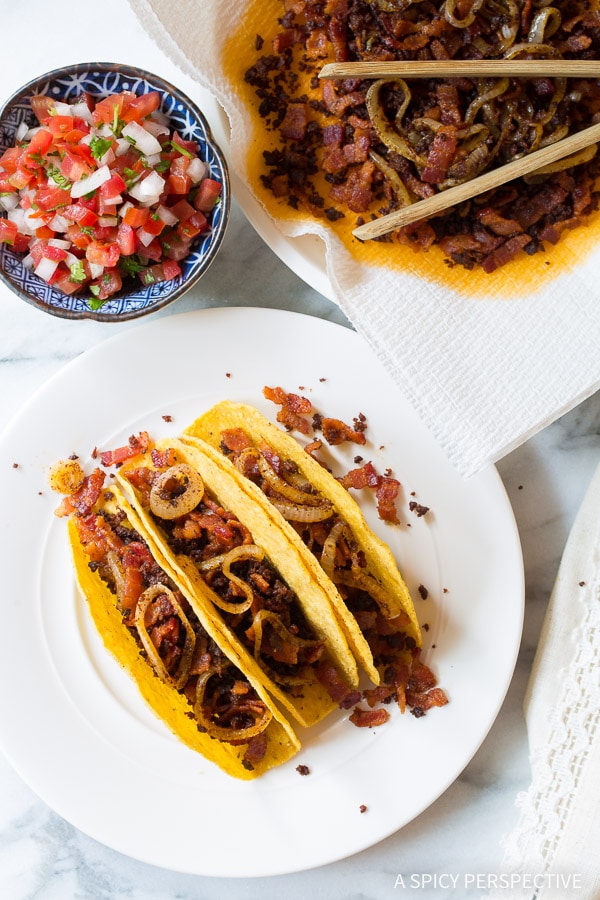 Easy Bacon Ranch Jalisco Tacos Recipe on ASpicyPerspective.com