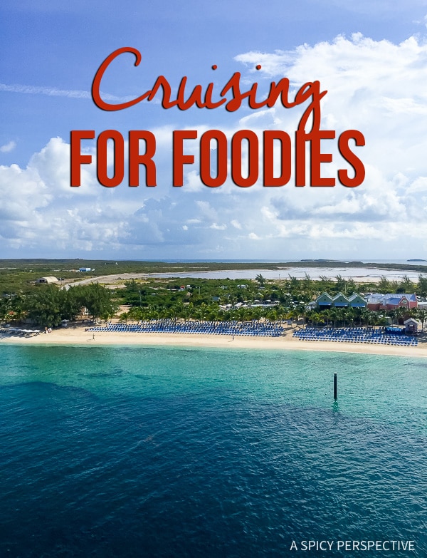 Cruising for Foodies - Finding the Best Cruises for Serious Food Lovers on ASpicyPerspective.com! #travel