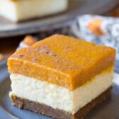 Pumpkin Cheesecake Bars - 35