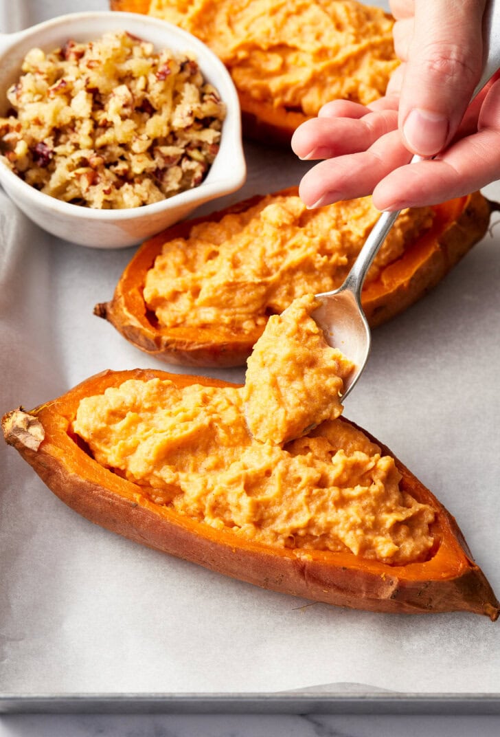 Twice Baked Sweet Potatoes - 69