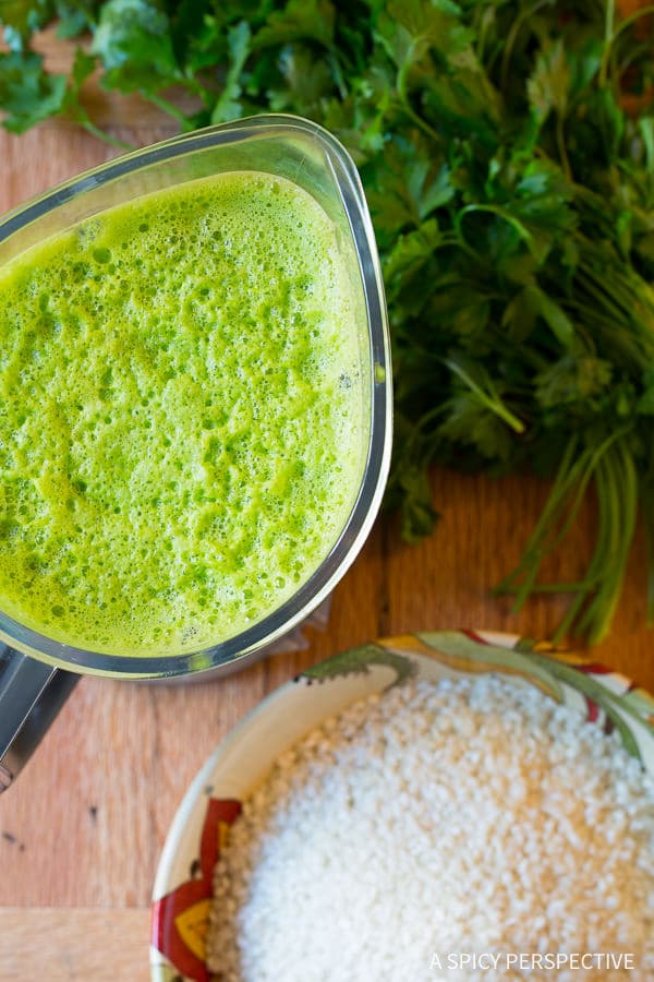 Green Risotto Recipe  Video  - 55