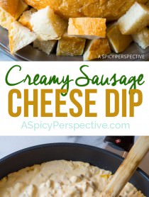 Creamy Sausage Cheese Dip - 94