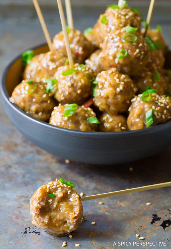 Slow Cooker Asian Meatballs Page 2 of 2 A Spicy Perspective