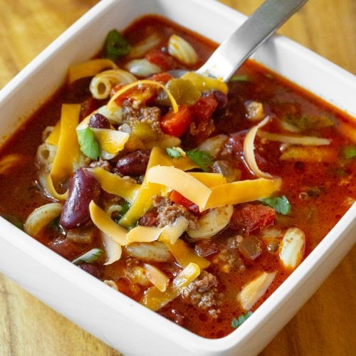 Crockpot Chili Mac and Cheese Recipe (VIDEO) A Spicy Perspective