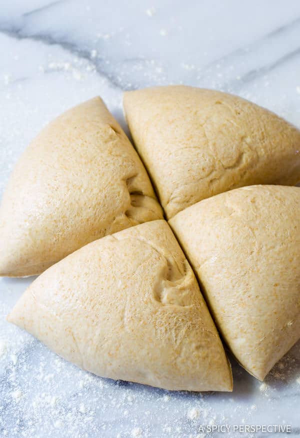 Make this Honey Wheat Bread Bowl Recipe | ASpicyPerspective.com