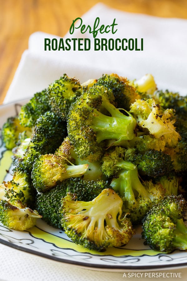 Perfected Roasted Broccoli {A Spicy Perspective}