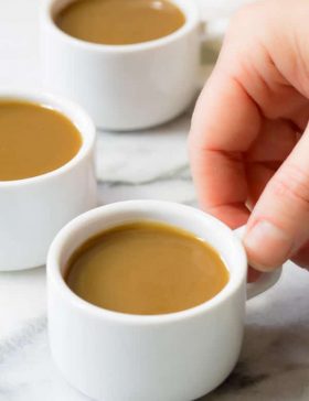 Rich Silky Drinking Caramel Recipe | ASpicyPerspective.com