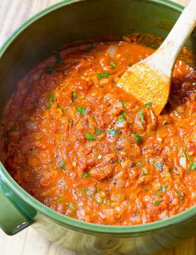 How to Make Marinara Sauce | ASpicyPerspective.com
