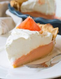 Grapefruit Cream Pie | ASpicyPerspective.com