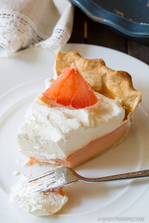 Grapefruit Cream Pie A Spicy Perspective