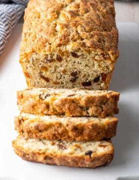 The Best Sweet Irish Soda Bread #ASpicyPerspective #march #saintpatricksday #stpatricksday #stpaddysday #bread #raisins #irish