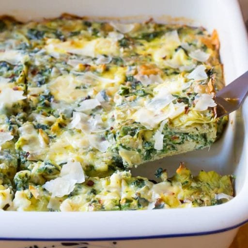 Spinach Egg Casserole Recipe (Video) A Spicy Perspective