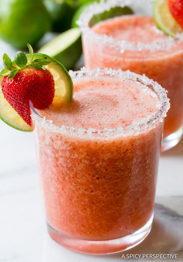fresh strawberry margarita recipe