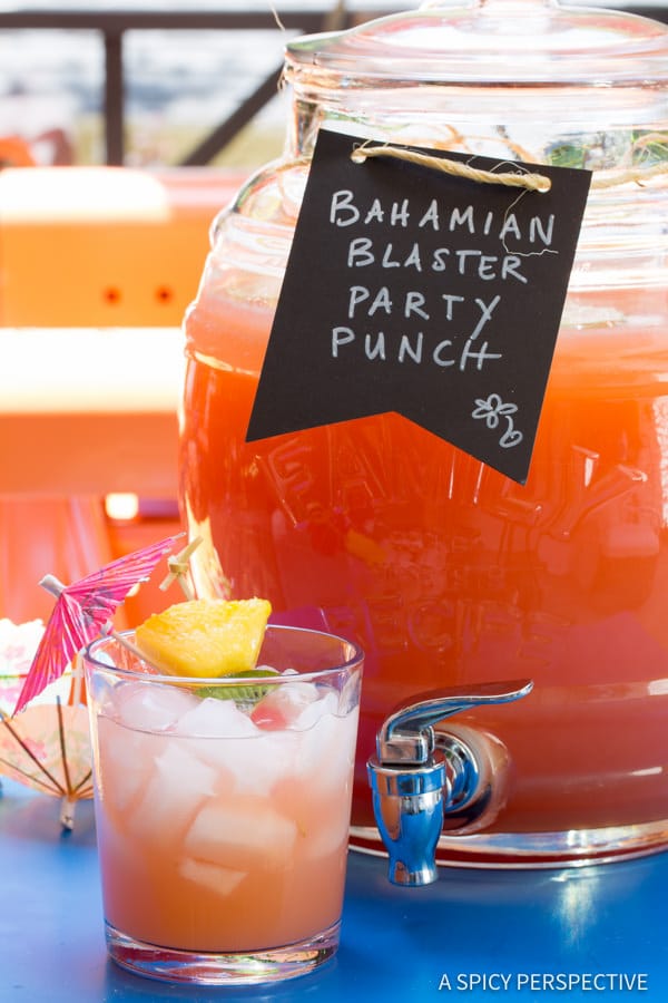 Bahamian Blaster Party Punch Recipe - A Spicy Perspective