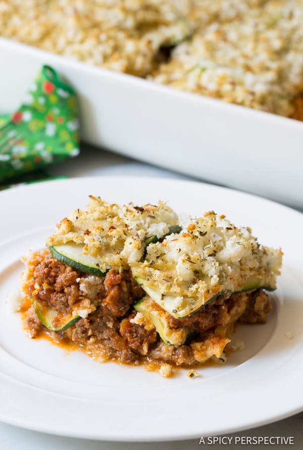 Awesome! The Best Paleo Lasagna | ASpicyPerspective.com
