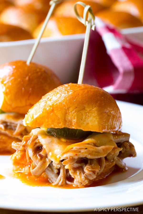 Heavenly Drowned Carnitas Party Sandwiches (Torta Ahogada) | ASpicyPerspective.com