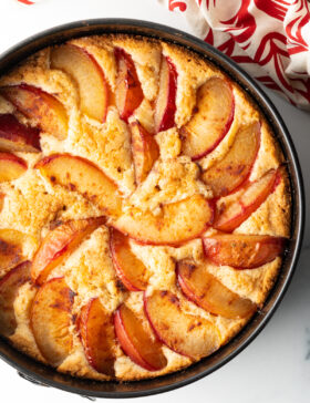 fresh plum cake