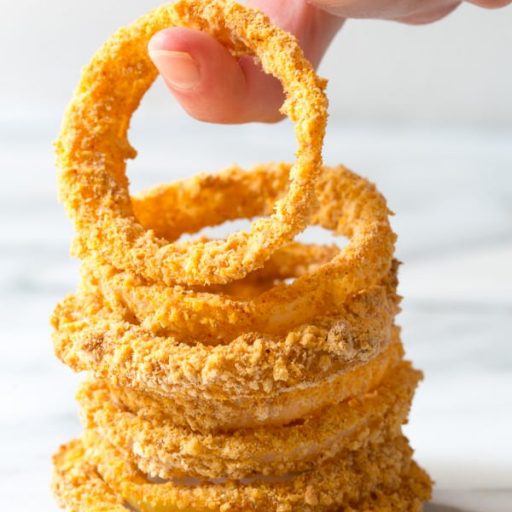 Zesty Baked Onion Rings Recipe A Spicy Perspective
