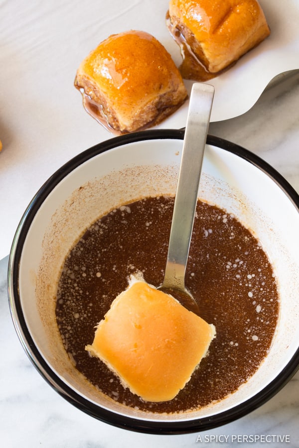 How to Make 4-Ingredient Cinnamon Toast Buns | ASpicyPerspective.com