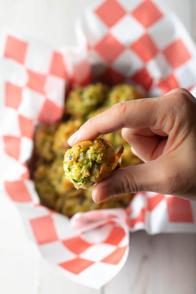Healthy Baked Zucchini Tots (VIDEO) A Spicy Perspective