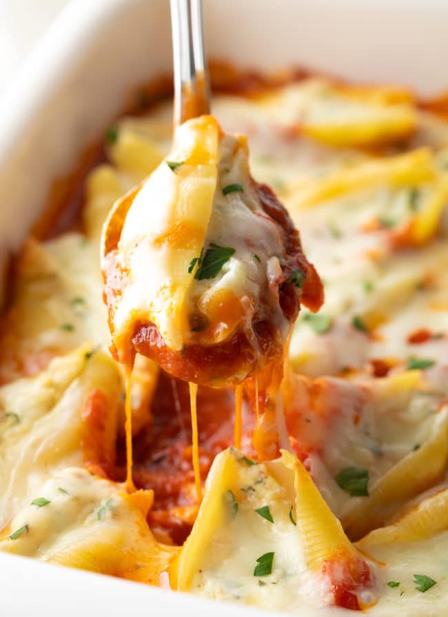 Ricotta Stuffed Shells Recipe - A Spicy Perspective