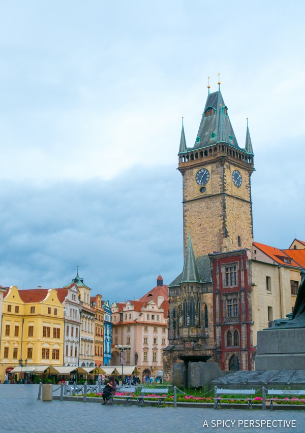 Old Town Square - Top 10 Reasons to Visit Prague, Czech Republic | ASpicyPerspective.com #travel #europe
