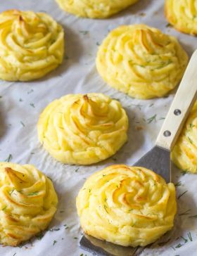 The Best Duchess Potatoes Recipe | ASpicyPerspective.com