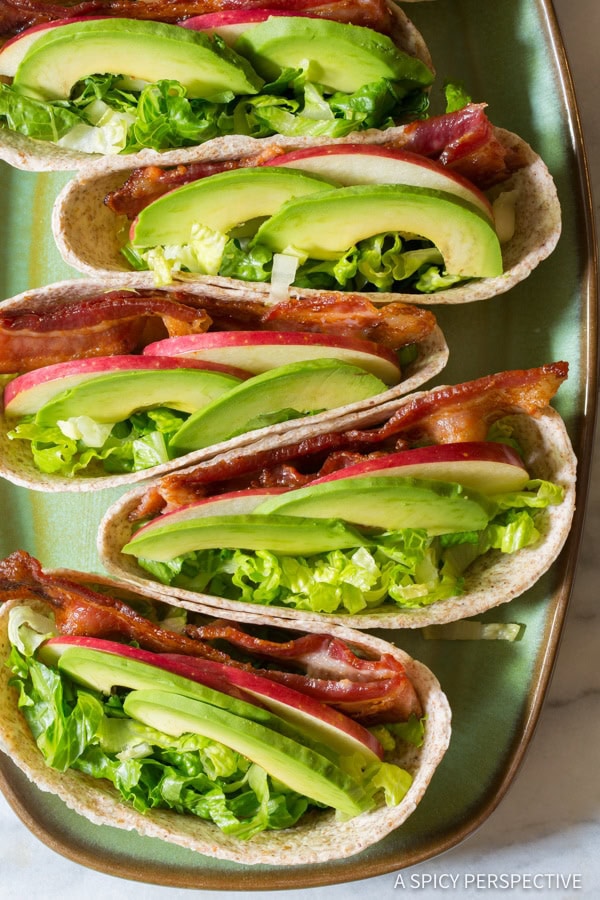 Whole Wheat BLT Tacos A Spicy Perspective