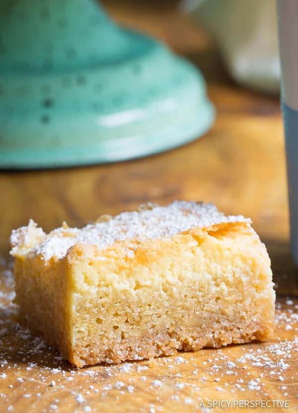 Making The Best Gooey Butter Cake Recipe From Scratch (Similar to Chess Squares and Philadelphia Style Cake) #holidays #christmas
