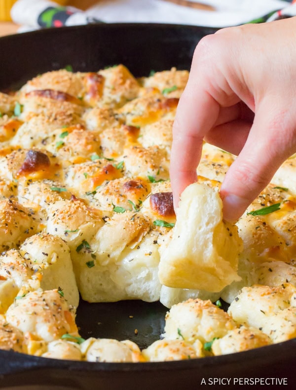 Cheesy Garlic Pull Apart Bread A Spicy Perspective