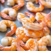 How to Clean Shrimp (Peel and Devein) on ASpicyPerspective.com