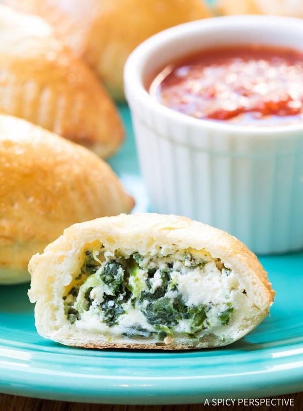 Mini Spinach Ricotta Calzone Recipe A Spicy Perspective