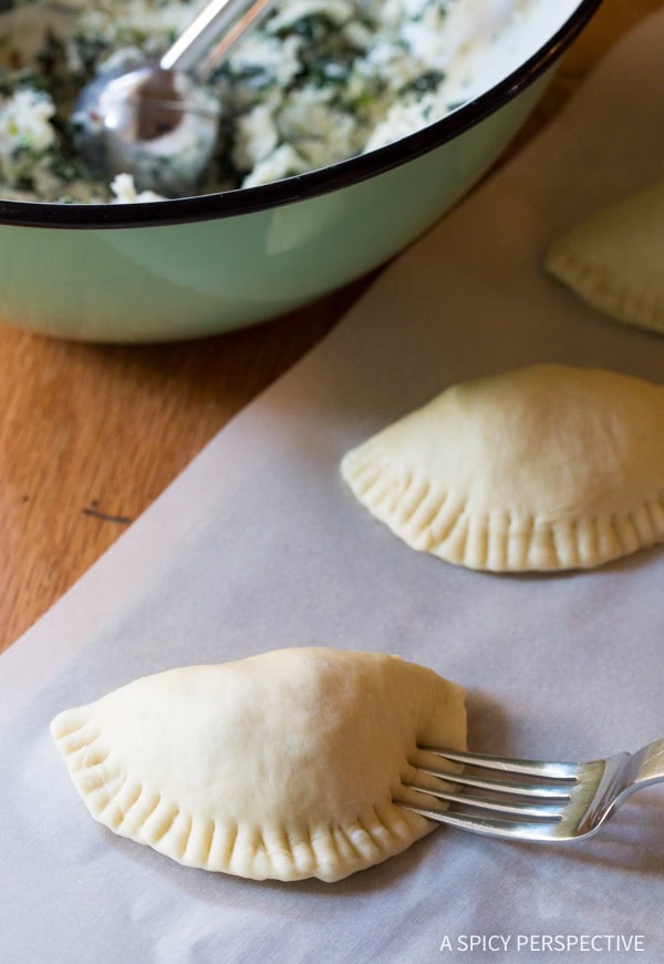 Mini Spinach Ricotta Calzone Recipe A Spicy Perspective