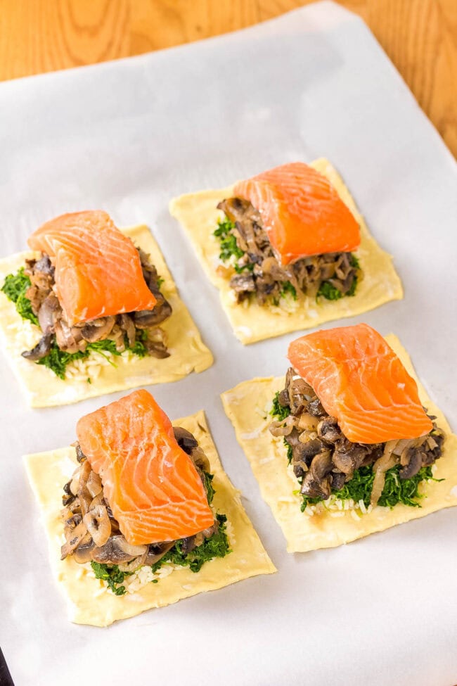 Salmon Coulibiac  Salmon Wellington  - 11