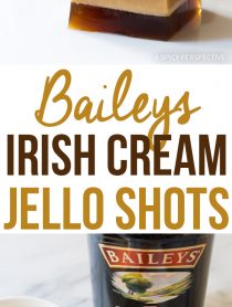 Fun 5-Ingredient Baileys Irish Cream Jello Shots Recipe #SaintPatricksDay