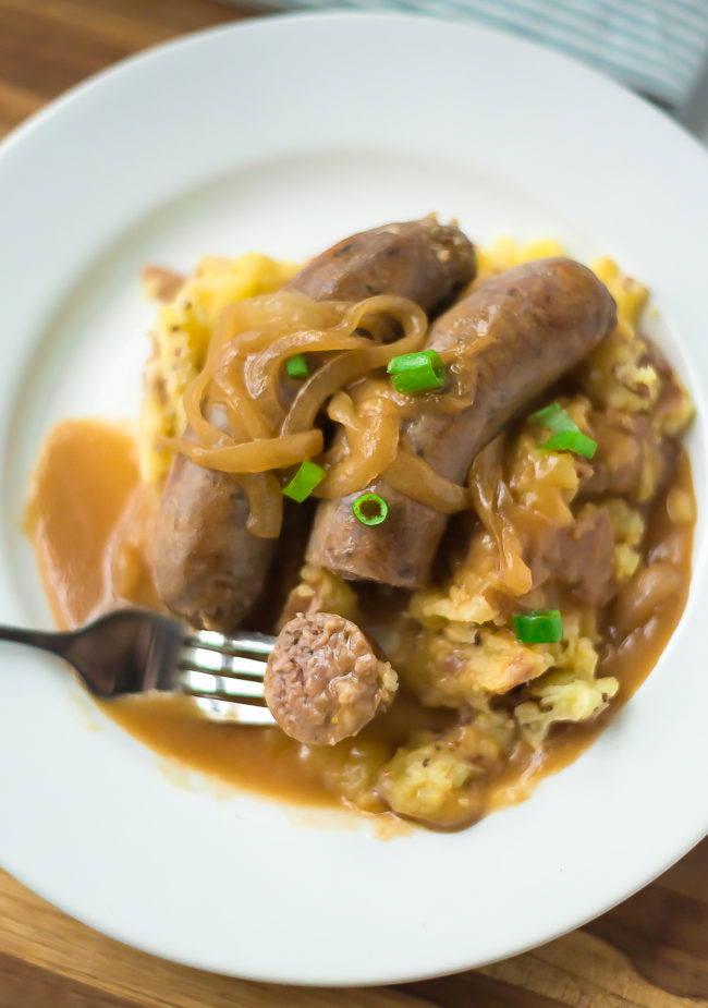 Classic Bangers and Mash Recipe A Spicy Perspective